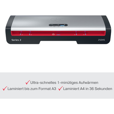 GBC Laminiergerät 250HS A3 4410071CH