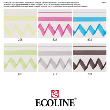 TALENS Ecoline Duotip Basis Set 11609910 6 colori