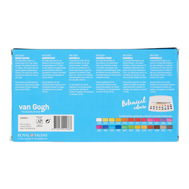 VAN GOGH Pocket Box Botanic colours 20808623 Set 24 colori