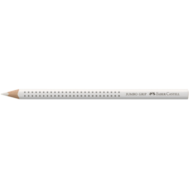 FABER-CASTELL Crayons Jumbo GRIP 110901 blanc