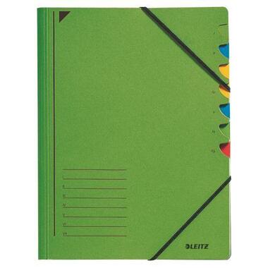 LEITZ Collection File A4 39070055 green 7 compart.