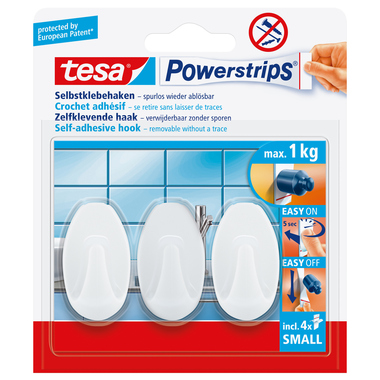 TESA Powerstrips L 575330001 bianco