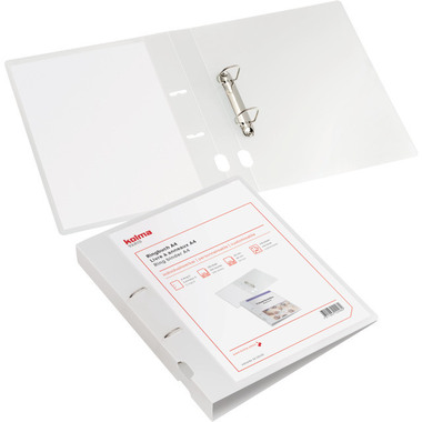 KOLMA Classeur ann. Vario KF A4 02.122.00 transparent, 2-anneaux 40mm