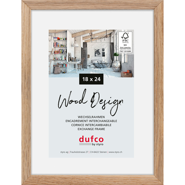 DUFCO Cadre photo Hay 18x24cm 1610.81113 chêne clair