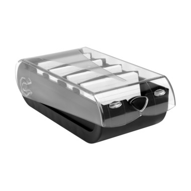 BIELLA Karteikartenbox Bunny A8 20885102U schwarz 10x6.2x19.5cm