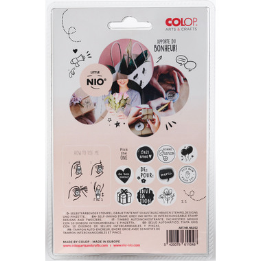 COLOP Textstempel 154848 Little NIO Handmade FR