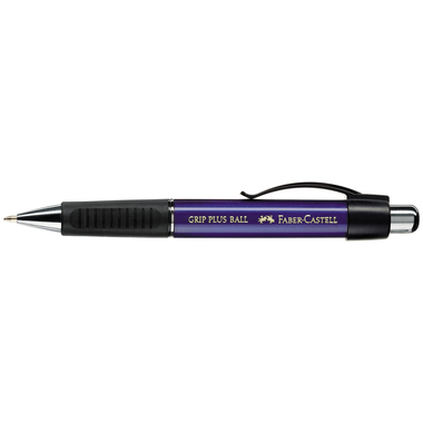 FABER-CASTELL Stylo à bille Grip 1407 0.7mm 140732 metallic-bleu