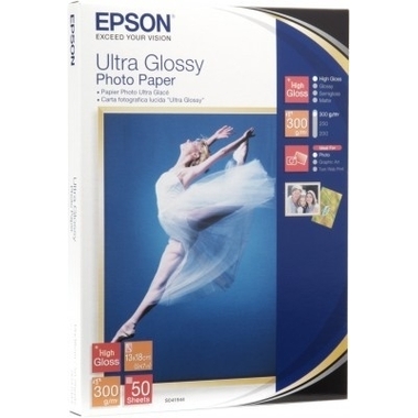 EPSON Ultra Glossy Photo 13x18cm S041944 Stylus DX 3800 300g 50 flls.