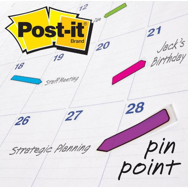 POST-IT Index Pfeile 684-ARR4 neon 4-farbig ass./4x24 Blatt