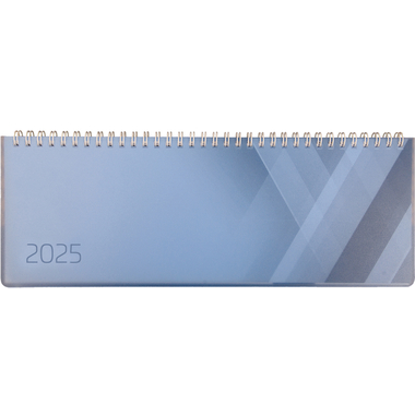 SIMPLEX Querkalender Colors 2025 40655.25 1W/2S blau ML 29x10.5cm