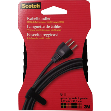 SCOTCH Kabelbündler gross RF8030CH 6 Stück