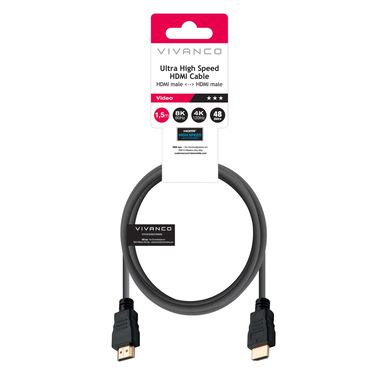 Câble HDMI Type-A en ferrite pour résolution Ultra HD 8K | Vivanco