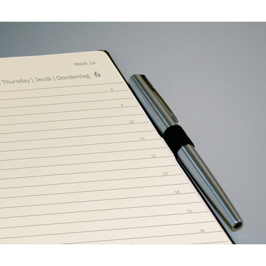 CONCEPTUM Calendrier journalier 2027 C2710 1J/1P noir 14.8x21.3cm