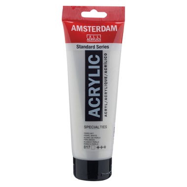 AMSTERDAM Acrylfarbe 250ml 17128170 perlweiss 817