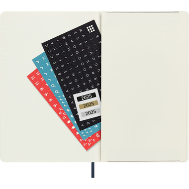 MOLESKINE Agenda Classic Large 2025 056999270292 1W/1S saphir SC 13x21cm