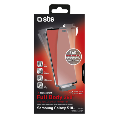 Pellicola per display e retro del Samsung Galaxy S10+