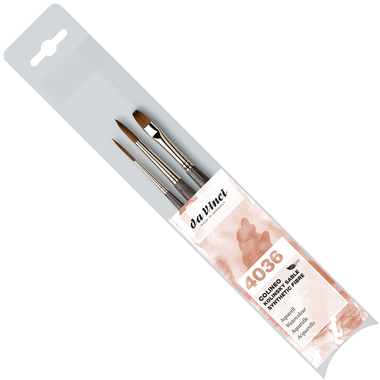 DA VINCI Künstlerpinsel-Set Colineo VA-4036_0 Grösse ass., Synthetik 3 Stück