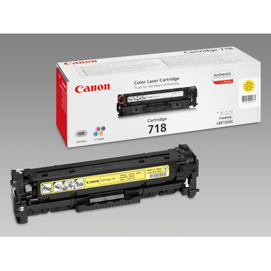 CANON Modulo di toner 718 yellow 2659B002 LBP 7200 2900 pagine