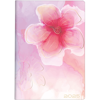 BIELLA Agenda Memento Trend 2025 825413750025 1S/2P Flower ML 10.1x14.2cm