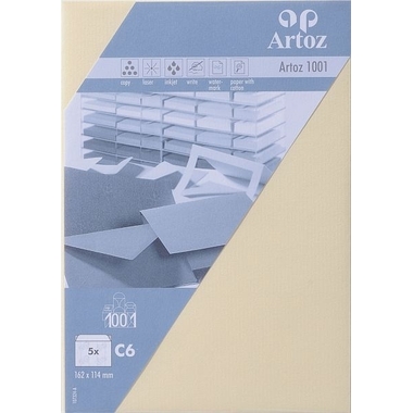 ARTOZ Enveloppes 1001 C6 107324182 100g, chamois 5 pcs.
