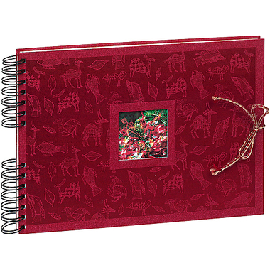 EXACOMPTA Album Krea 32x22cm 16032E rouge 50 pages
