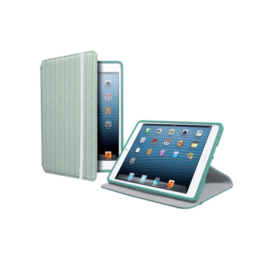 Folding case in portrait format for iPad Mini, iPad Mini 2, iPad Mini 3