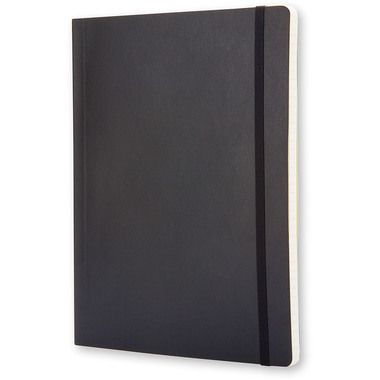 MOLESKINE Carnet Soft XL 722-3 ligné noir