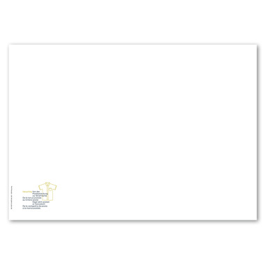 Enveloppe du jour d'émission «Upcycling – De la tenue postale au timbre-poste» Enveloppe du jour d'émission (FDC) sans timbre C5