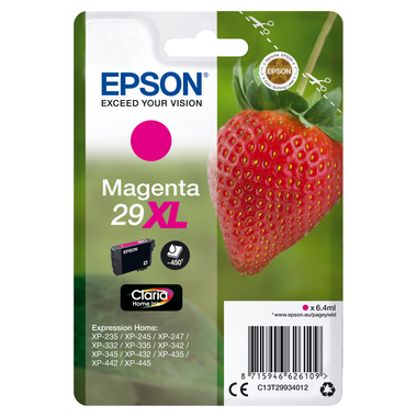 EPSON Cart. d'inch. 29XL magenta T299340 XP-235/335/435 450 pagine