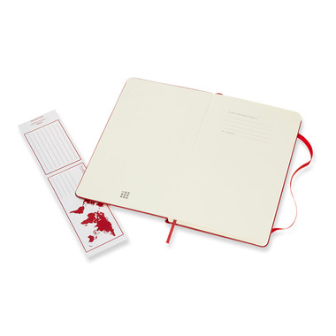 MOLESKINE Notizbuch L/A5 715420 Punktraster,HC,Scharlachrot