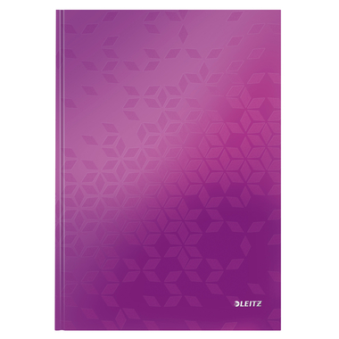 LEITZ Taccuino WOW A4 46261062 quadrettato, 90g viola