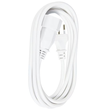 Extension cable 3m, white