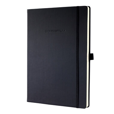 CONCEPTUM Taccuino A4 CO108 black, Dot-Lineatur, 194 p.