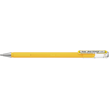 PENTEL Gel-Tintenroller Mattehop K110-VGX Mattehop gelb