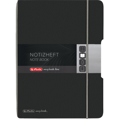 HERLITZ Carnet de notes A5 50033768 dotted noir 40f. FSC-Mix