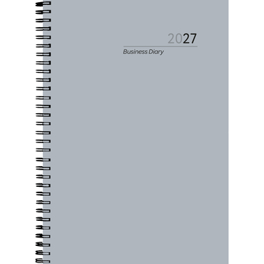 SIMPLEX Agenda semainier 2027 797-2022.27 1S/2P argent ML 16.9x24cm