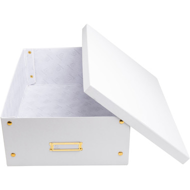 EXACOMPTA Aufbewahrungsbox Neo Deco A3+ 62458E weiss 33x50x16cm