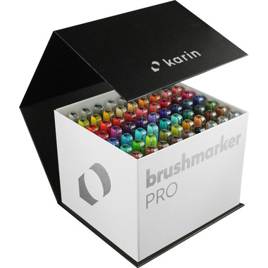 KARIN Brush Marker PRO 27C7 Mega Box 60 colori