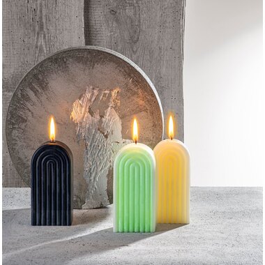 GLOREX Kerzengiessform 12x6x3.7cm 69732090 Bogen klein