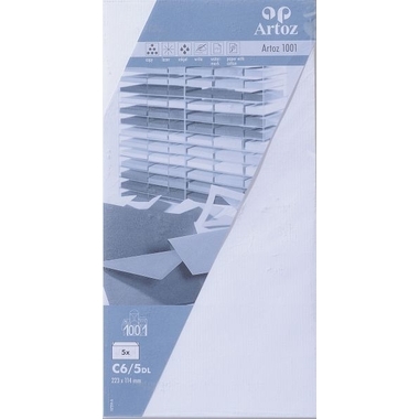 ARTOZ Couverts 1001 C6/5 107294182 100g, blütenweiss 5 Stück