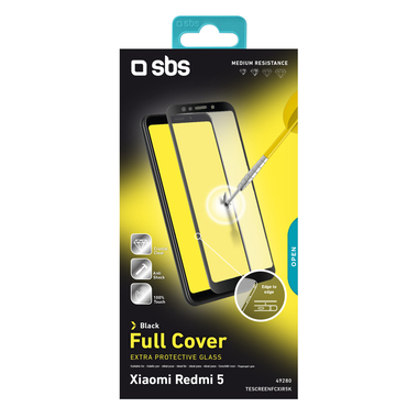 Film de protection en verre trempé pour Xiaomi Redmi 5