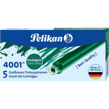 PELIKAN Inchiostro GTP/5 300070 verde 5 pezzi