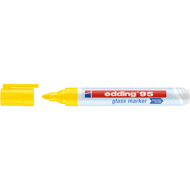 EDDING marqueur de verre 95 95-005 jaune