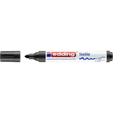 EDDING Textilmarker 4500 2-3mm 4500-1 schwarz