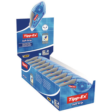 TIPP-EX Soft Grip 4,2mmx10m 895933 Korrekturroller 10 Stück