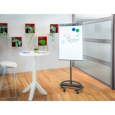 LEGAMASTER Flipchart Rundfuss 135x77cm 7-153210 SKETCH EASY