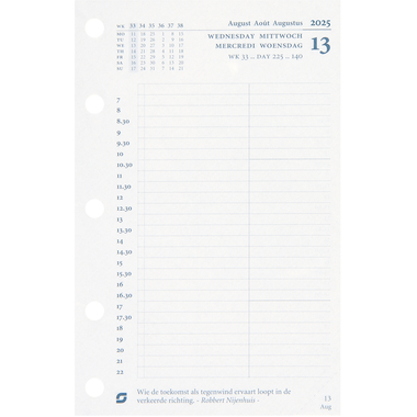 SUCCES Agenda Mini 2025 841209000025 1G/1P cal.sostit. 6.7x10.4cm