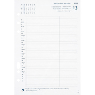 SUCCES Agenda A5 2025 847002000025 1J/1P rempl.compl. 14.8x21cm