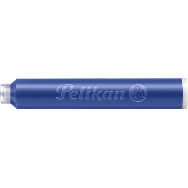 PELIKAN Tintenschreib.-Patronen TP/6 301176 königsblau, löschbar 6 Stück