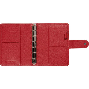 SUCCES Agenda Junior carnet Cadiz 84236545U cuir rouge 11x14.2cm